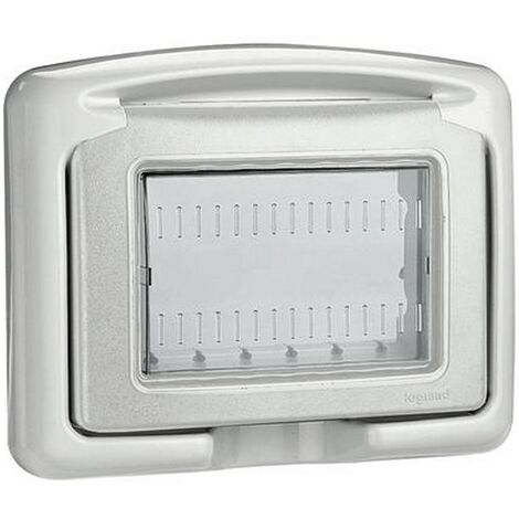 Placca stagna Idrobox Legrand per scatola 503 IP55 680633