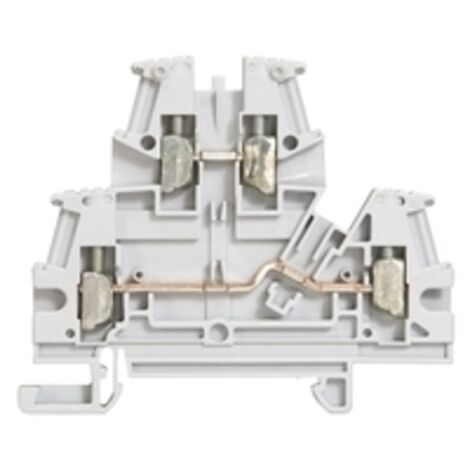 Morsetto Legrand 2,5mmq attacco DIN colore grigio 037167