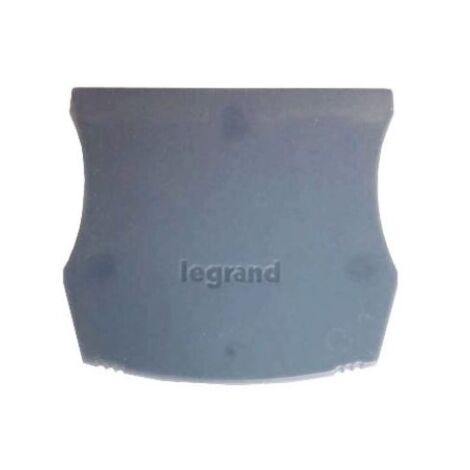 Terminale Legrand grigio per morsetti a vite 1 entrata/1 uscita 037551