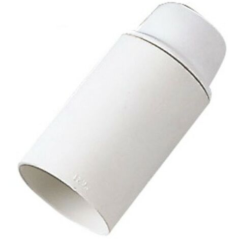 Portalampada liscio Master E14 bianco 00502