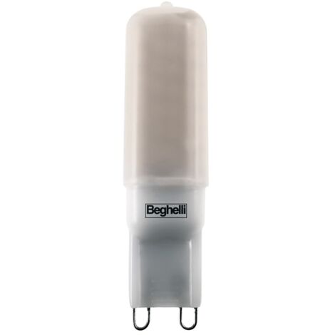 Lampadina Beghelli LED G9 4W 230V 3000K luce calda 56130