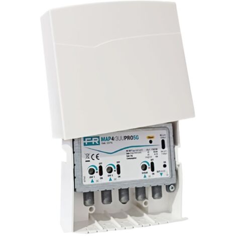 Amplificatore da palo Fracarro MAP PRO 5G a 3 ingressi +DAB, UHF, UHF 223770