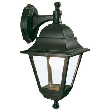 Applique Sovil rivolto in basso nero 1XE27 IP43 953/06