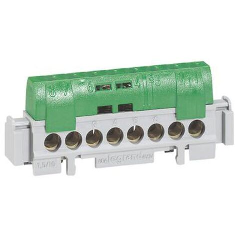 Terminale di consegna 1 polo 63-100A 8 uscite Legrand 004832