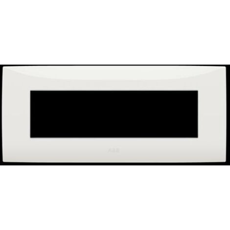 Placca Autoportante ABB Chiara 4 Posti Bianco RAL9016 - Modulo Copritelaio 2CSK1641CH - 2