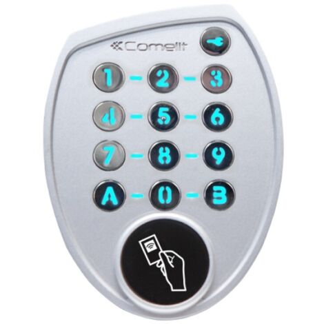 Tastiera elettronica con lettore RFID Mifare Comelit antivandalo IP54 SKR