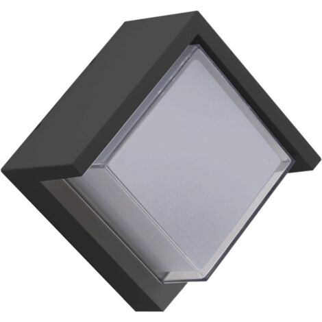 Plafoniera a LED Century Pura Cube 10W 4000K Grigia PACGR-101640