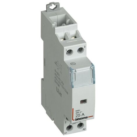 Contattore modulare Bticino Btdin 25A 230 Vac 2 NC 1 Modulo IP20 FT1C2N230