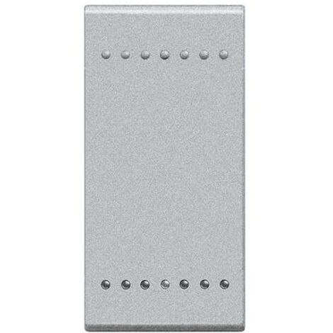 Copritasto Bticino living light neutro 1 modulo grigio NT4915N