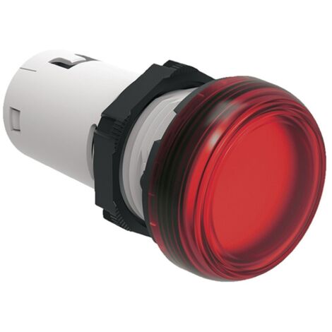 Indicatore luminoso Lovato monoblocco a LED Rosso LED 24V LPMLB4