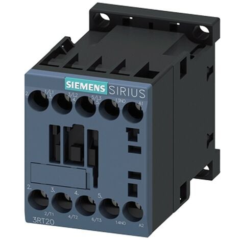 Contattore Siemens 3 poli 9A S00 1NA 24VCA 3RT20161AB01