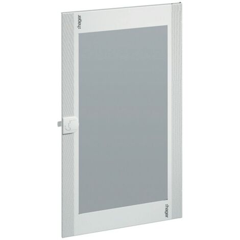 Porta in vetro trasparente Hager 850X500mm per quadri Vega D FU/FD52LN FD52TN