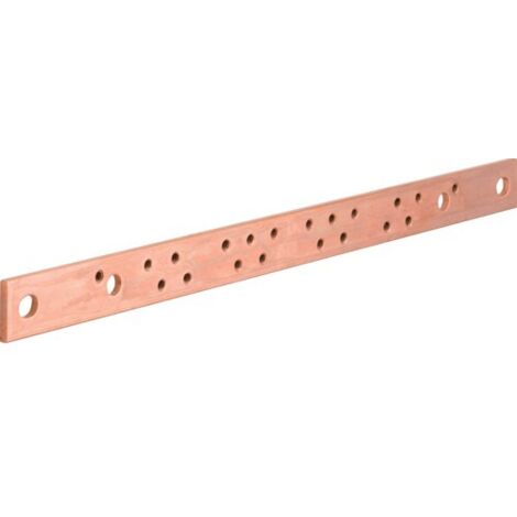 Barra In Rame T2 Stagnato - 3x25x1000 Mm, Per Alta Conduttivit&agrave; Elettrica, Usi Industriali E Elettrici