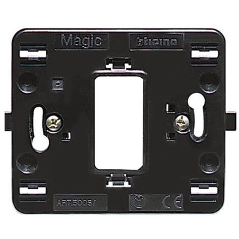 Supporto Bticino Magic 1 posto scatola tonda 500S/1