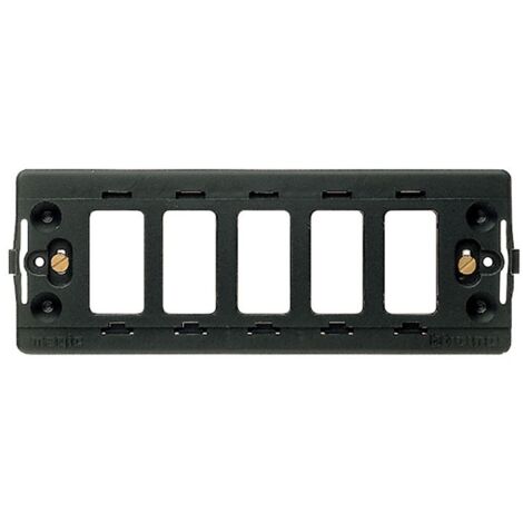 Supporto Bticino Magic in resina 5 moduli 505R
