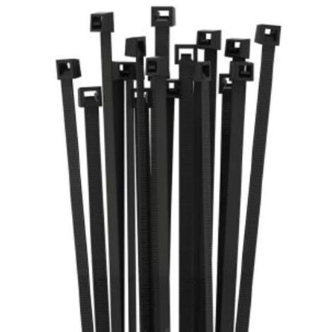 Fascette nere Etelec nere 200X4,5mm confezione 100 pezzi FN20045