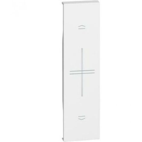 Cover Bticino Living Now per comando tapparella connesso Bianco KW32