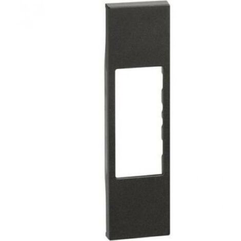 Cover Bticino Living Now per connettori RJ11/45 A/V Nero KG07