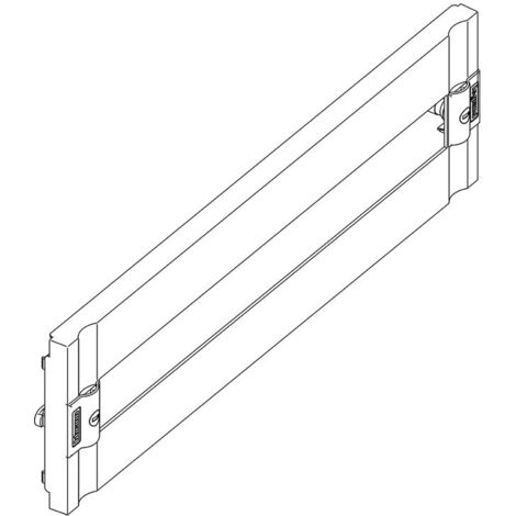 Pannello in plastica Bticino MAS160 con finestra DIN35 9429/24PL