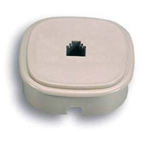 Presa da parete o incasso Fanton per 1 plug 6/4 c 22240