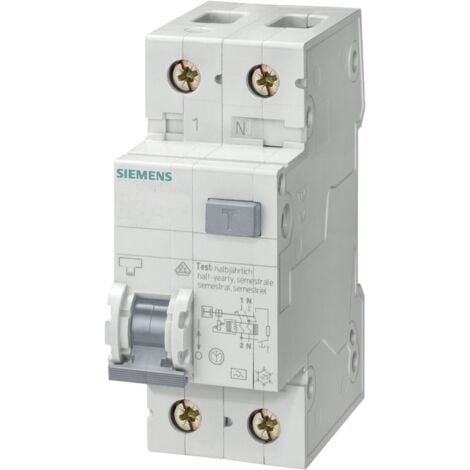 Magnetotermico Differenziale Siemens 20A 30Ma A 4,5KA 2M 5SU13537KK20