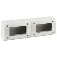 Idrobox Scatola Ave autoportante 4+4 Moduli IP40 RAL7035 Serie S44 44Q08