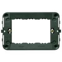Supporto vimar idea 16713 3 moduli per scatola rettangolare per prese e interrut