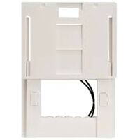 Supporto Armatura 3 moduli per placche Ave Touch a scivolamento 44ATC03B Bianco