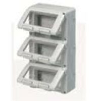 Contenitore Gewiss da parete 12 posti IP55 per serie system GW27052