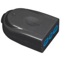 Presa bipasso Fanton 2P+T 16A tipo P17/11 Nero 82571-E