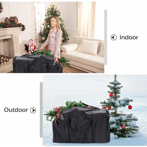 Weihnachtsbaum Tasche, Aufbewahrungstasche Schwere Tasche zur Aufbewahrung  von Großen Weihnachtsbäumen und Künstlichen Dekorationen Wasserdicht,  Staubdicht, Insektensicher