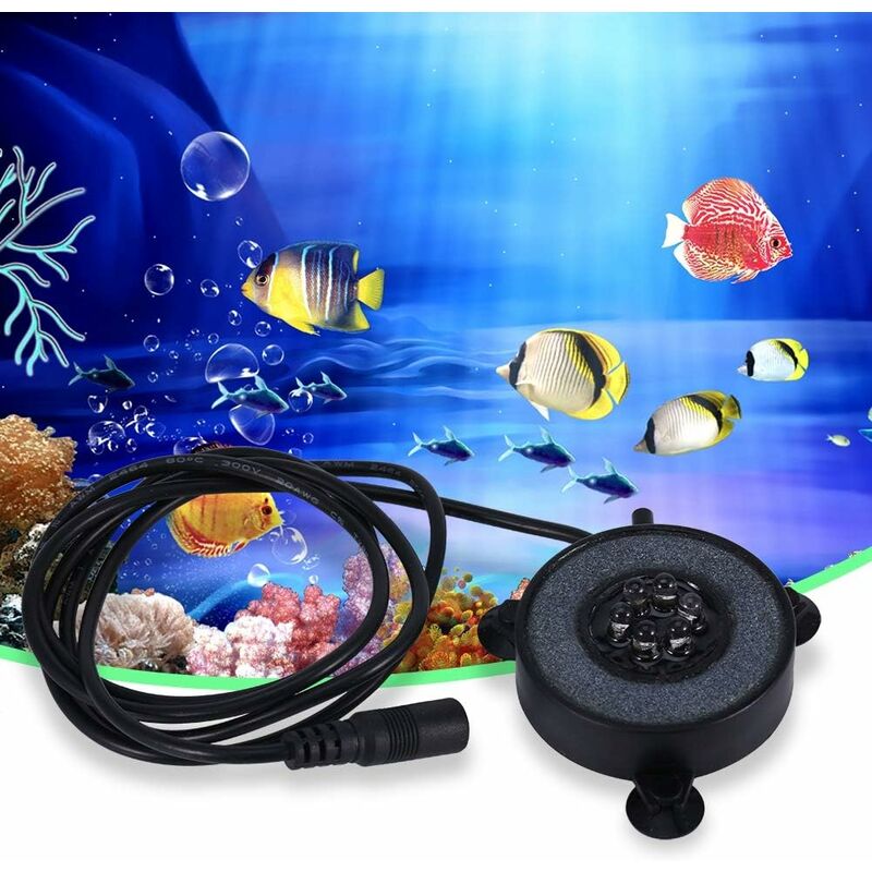 36W Aquarium LED avec minuterie décoration poissons d'eau salée RVB,  87-110cm