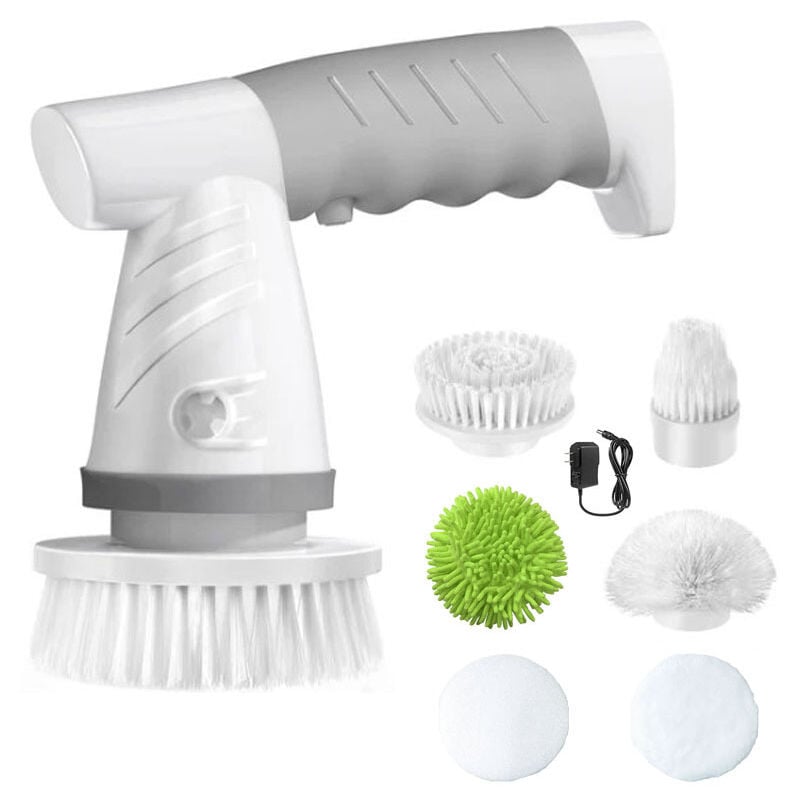 Acheter Épurateur électrique brosse à vaisselle brosse de nettoyage sans  fil épurateur rotatif pour salle de bain cuisine maison
