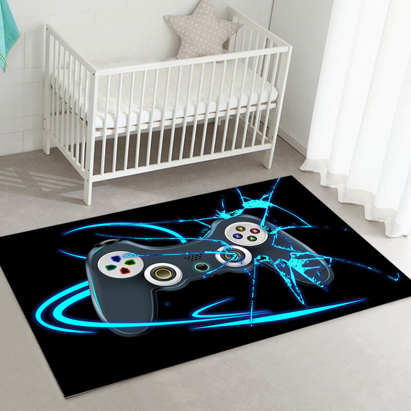 Gamer Controller Area Tapis Antidérapant Tapis de sol Paillasson Home  Runner Tapis tapis pour chambre intérieure extérieure