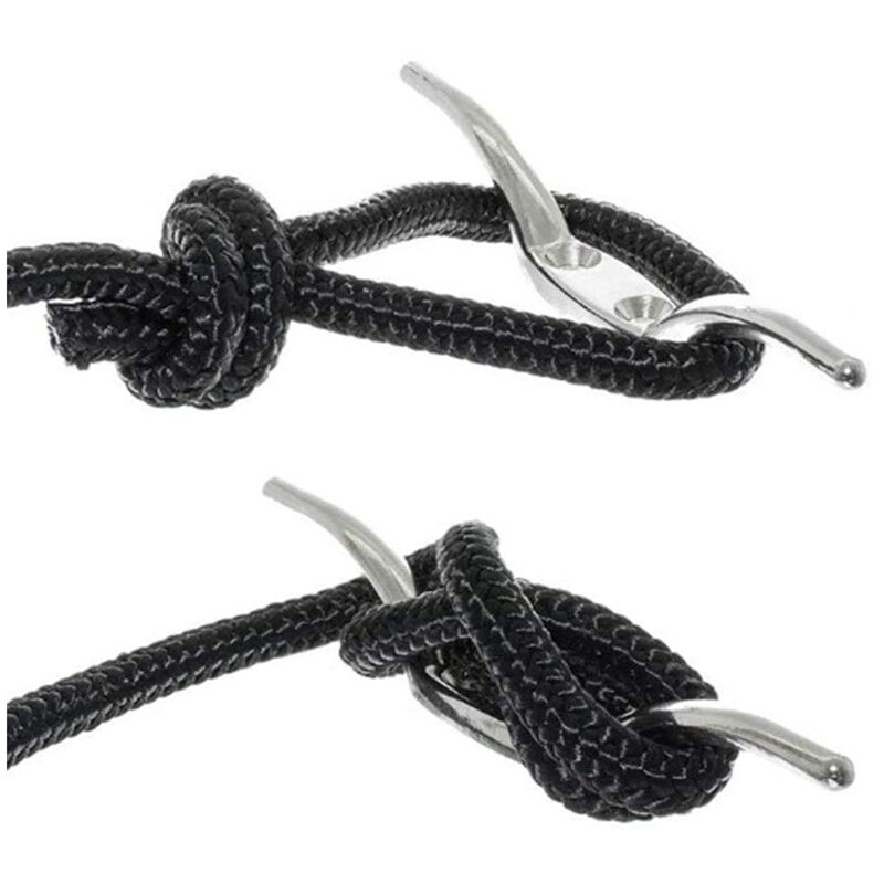 YOSOO Crochet de taquet de corde 4 pièces corde taquet crochet acier  inoxydable résistance à la corrosion mât durable colonne de - Cdiscount  Bricolage