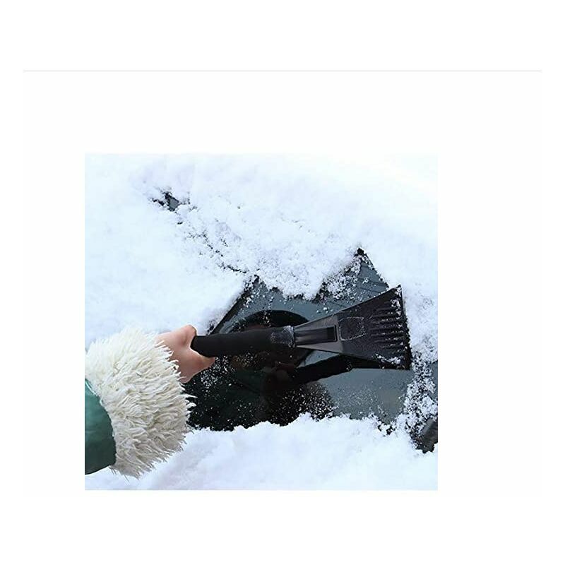 Balai à neige en bois pour voiture Brosse à neige Balayette à neige