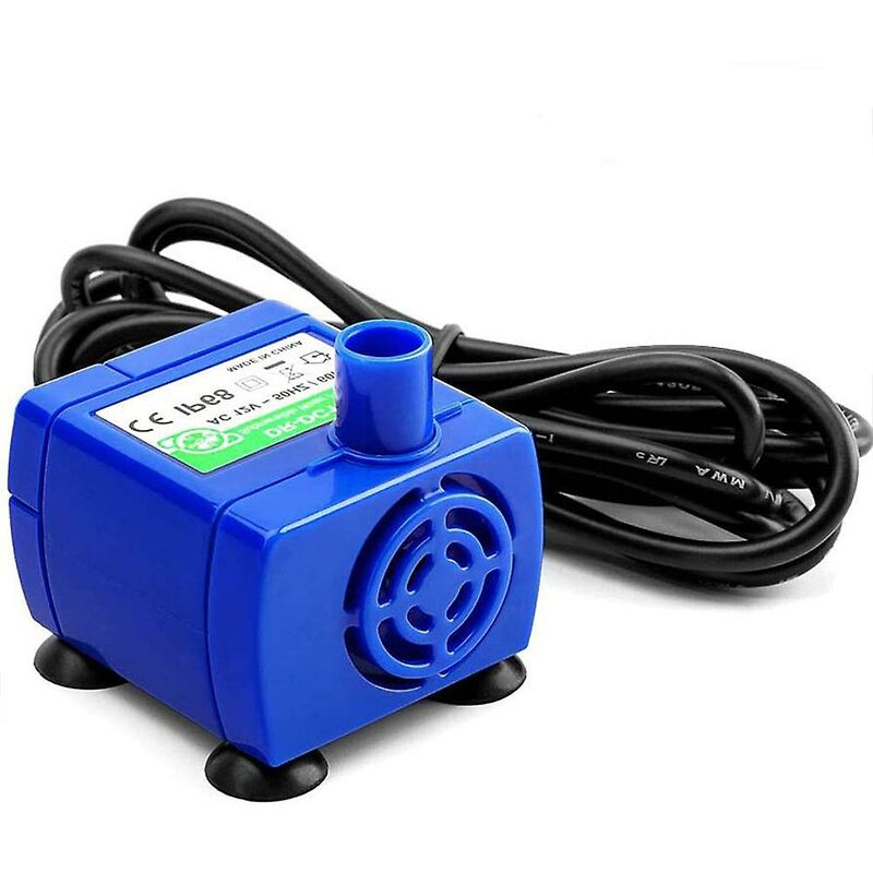 160l / h 1.5w Mini pompe submersible Usb Dc 5v Pet Distributeur d