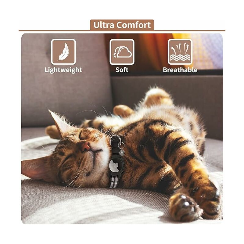 Colliers de chat avec étiquette intelligente Samsung Galaxy, support pour  étiquette intelligente Plus et cloche -  France