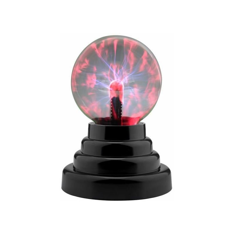 Katzco Boule plasma de 20,3 cm – Électricité statique dans un globe en  verre sous pression sous vide – Nebula Thunder Lightning, Plug-in – Pour  fêtes, décorations, accessoires, maison, STEM : 