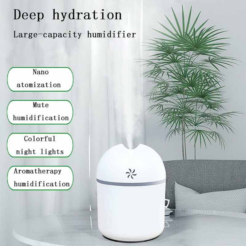 Acheter Humidificateur d'air mignon de 220Ml, purificateur d'air pour  maison et voiture, humidificateur d'aromathérapie