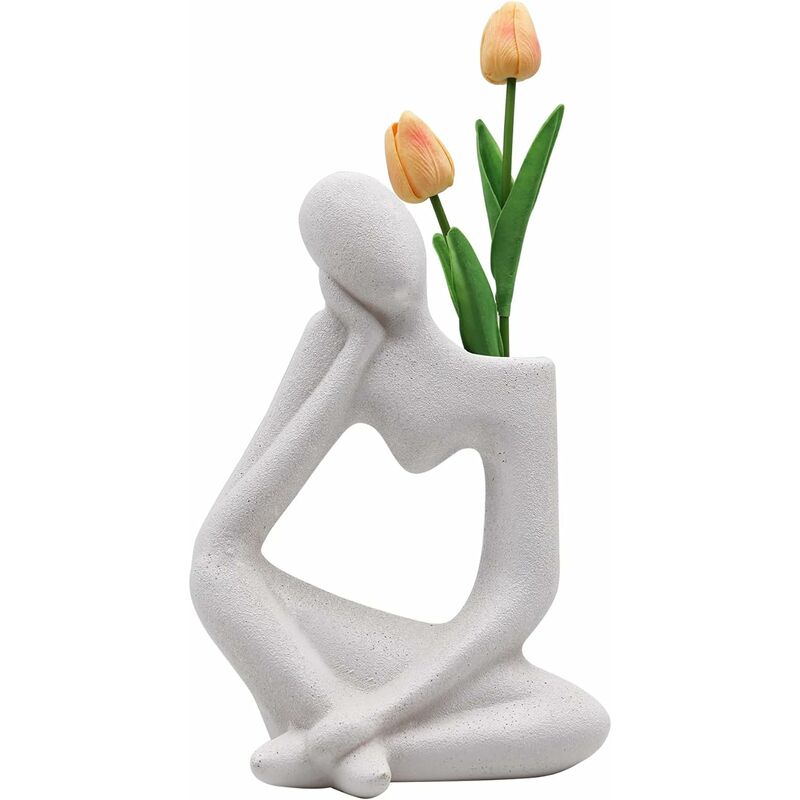Tube à essai Vase bureau paresseux Statue décor à la maison pour chambre