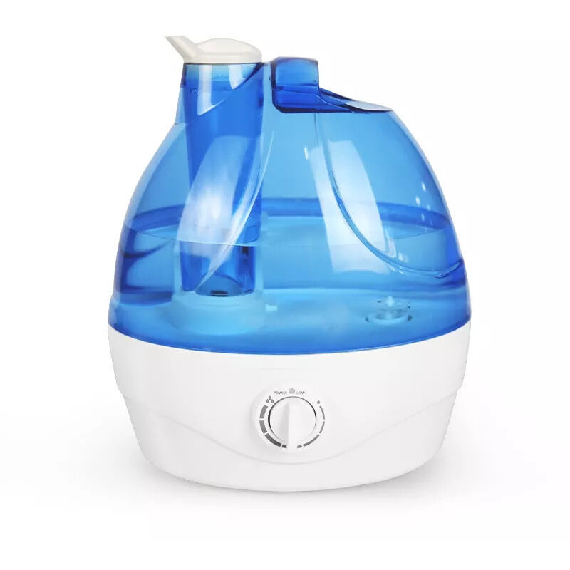 2,4 litre Humidificateur d'air bebe, chambre bebe Humidificateur  Ultrasonique avec filtre (jusqu'à 35 m²), Électrique Brume Fraîche Humidificateur  d'air, silencieux avec 7 Couleurs Lumières LED, : : Cuisine et  maison