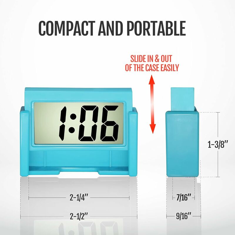 Horloge Digital LCD Affichage Pr Voiture Véhicule Date Heure