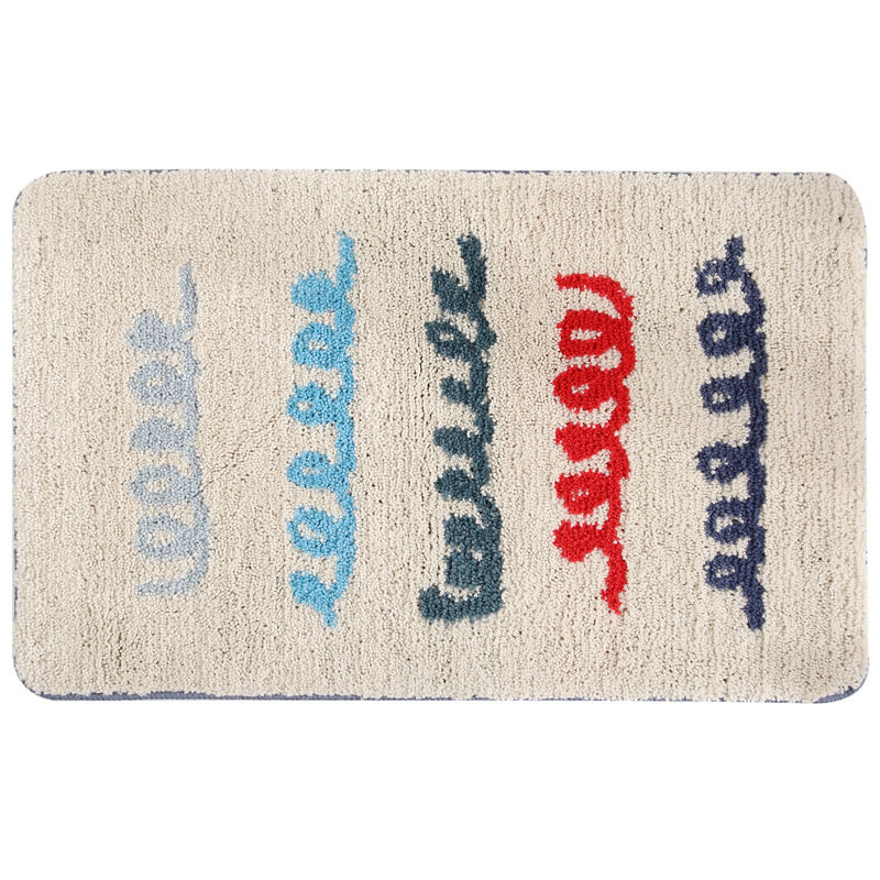 Paillasson Tapis en gomme Antidérapant Robuste Absorbant 40x60cm