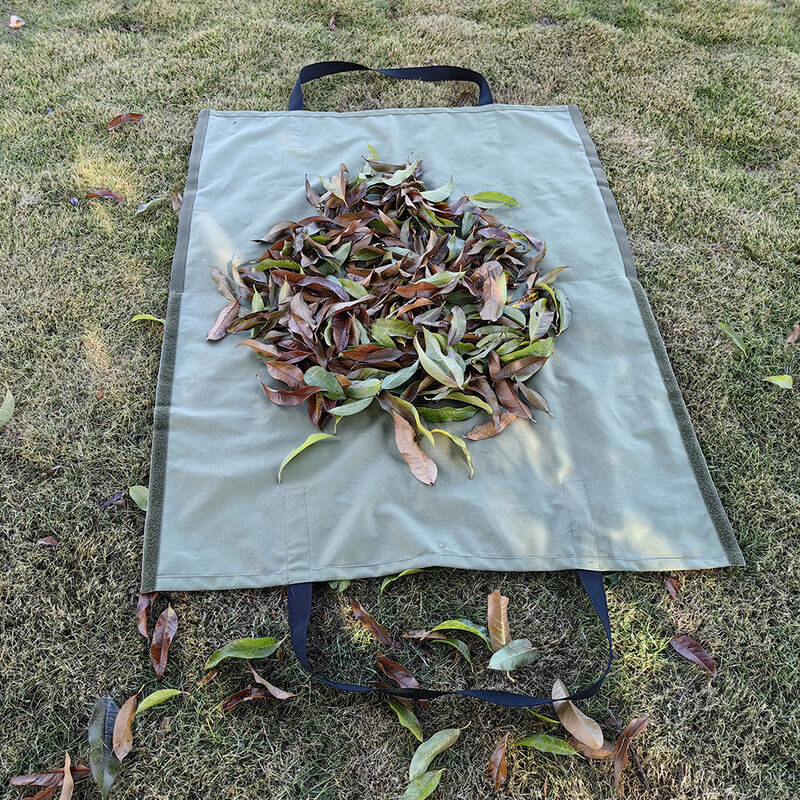 Sac de collecte de feuilles mortes, pochette de conteneur réutilisable, sacs