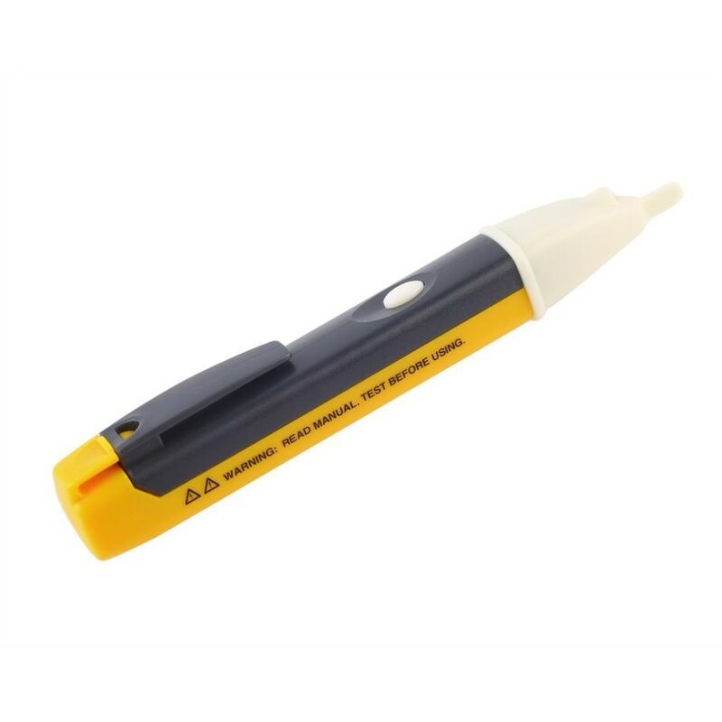 Stylo de test de tension stylo détecteur de testeur de tension électrique  sans contact avec lumière LED (pas de batterie) stylo testeur de tension  d'instrument de mesure (1 pièces)