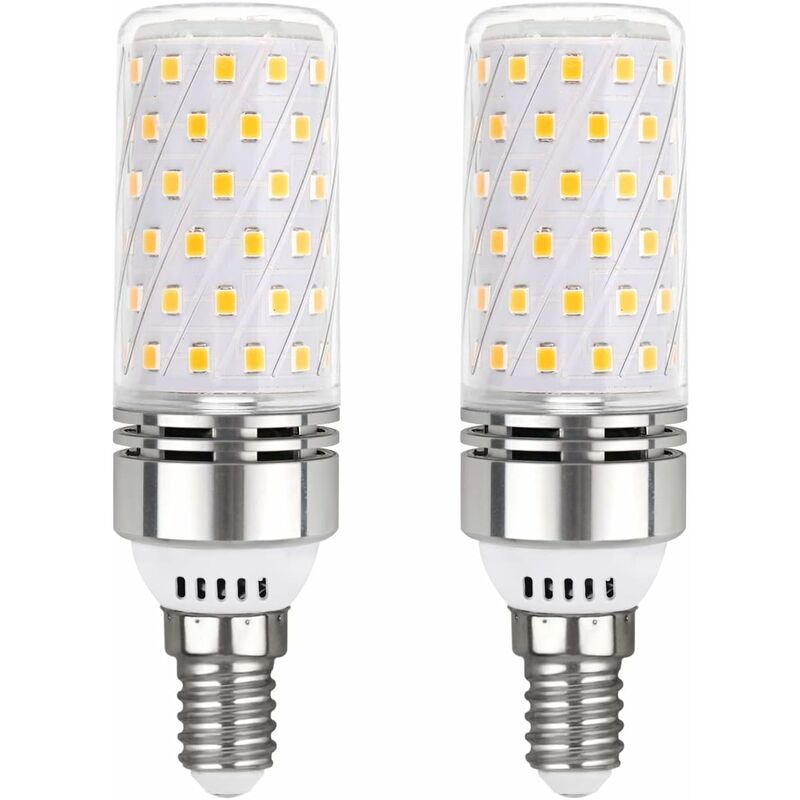 Ampoule LED Maïs E14 7,5 W Blanc Froid 6000K 1450LM, 230V, E14 100W  Équivalent Ampoule Halogène, Petite Vis LED Maïs Ampoule SES Plafonnier,  Non Dimmable, 2PCS