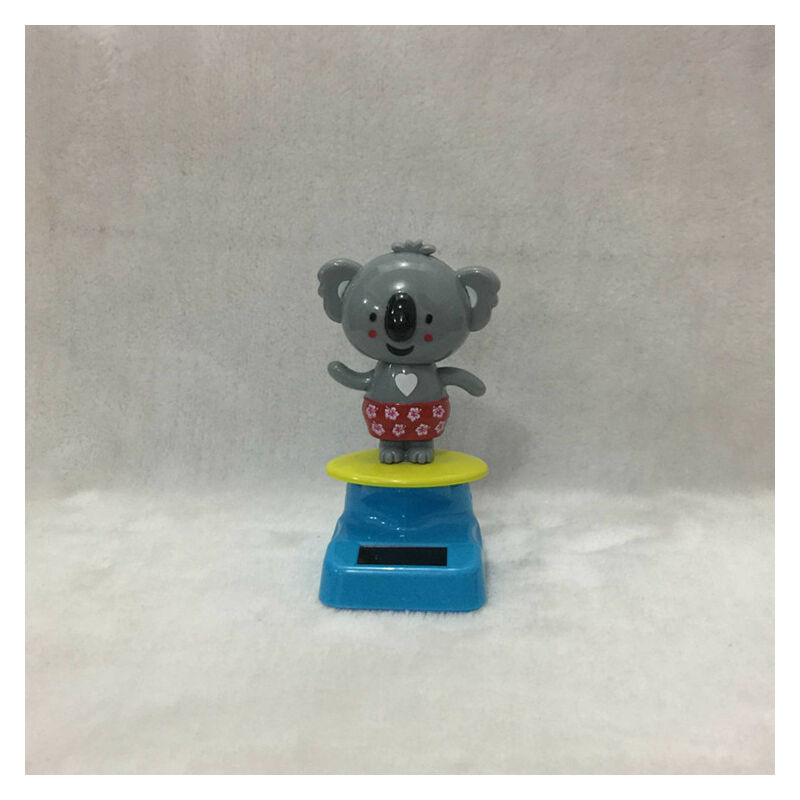 Bobblehead mignon Figurines Chien/Chat/Monky/Fantôme/Coala, Secouant Danser  Jouets Solaires, Décoration de Tableau de Bord De Voiture Enfants Cadeaux  Koala, 6x6x10cm Haute Qualité avan