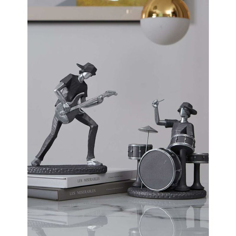 Figurine guitariste femme - Cadeau pour une guitariste