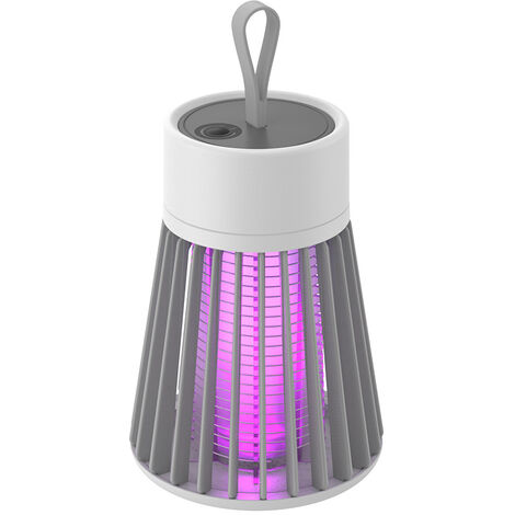 Lampe Anti Moustique, 360 ° UV, 2 en 1 Tueur d'Insectes Électrique Lampe  Rechargeable Sûr et Efficace pour Intérieur Extérieur Jardin Terrasse  Camping : : Jardin